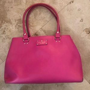 Kate spade hot pink Wesley bag